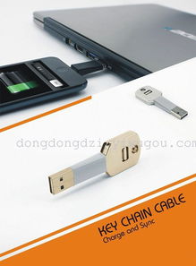 2013年創新潮品 鑰匙扣數據線完美適配蘋果iPhone 5s與新系統體驗